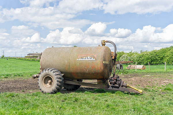 Rusty Farm Tanker